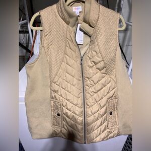 New Large Cream LulaRoe Hunter Vest